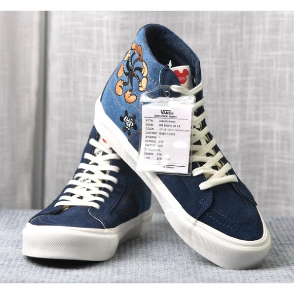 New! Size: 9 Men/10.5 Women | Disney x Taka Hayashi x Vans Sk8-Hi Mickey's 90th - Picture 11 of 16